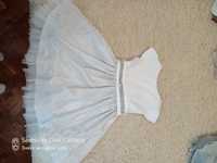 Біле платтячко для прнцеси