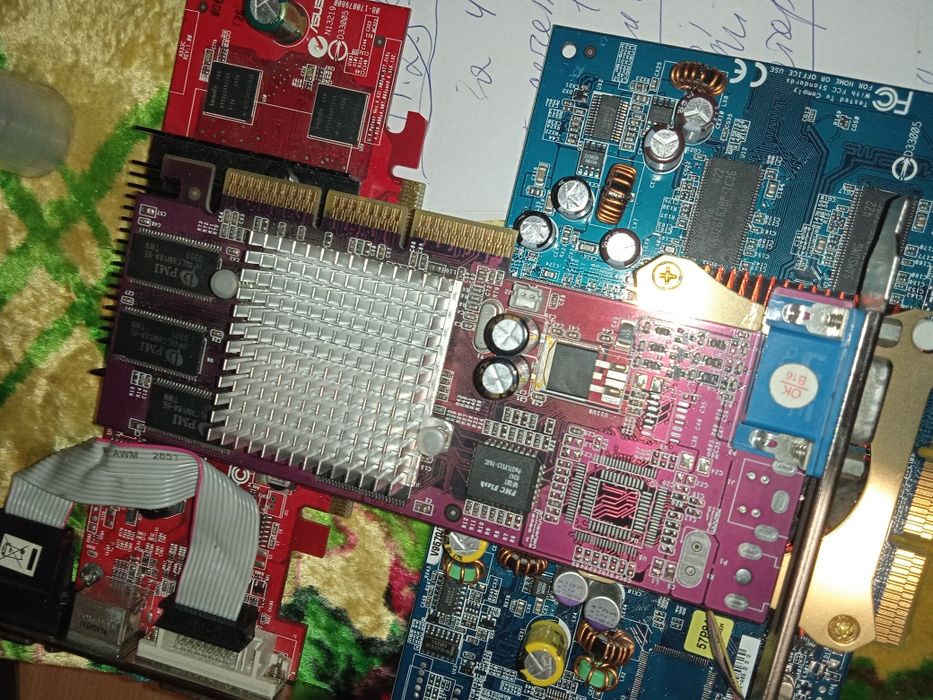 Відеокарти б.у agp pci