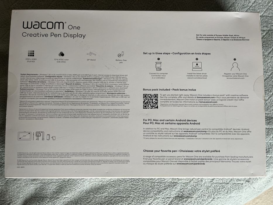 Wacom One 13” Pen Display