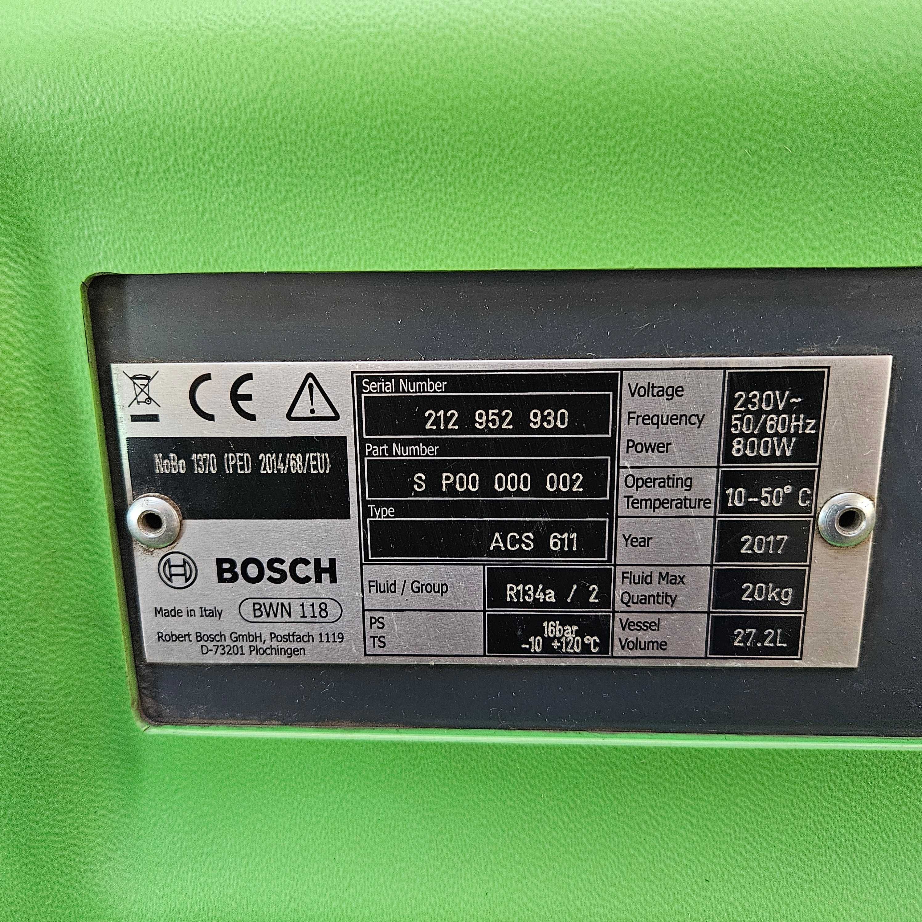 Stacja obsługi klimatyzacji BOSCH AC611 R123A