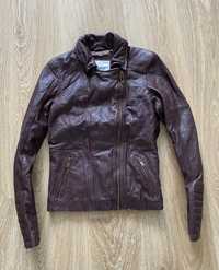Куртка кожаная косуха женская EDQ Размер XS