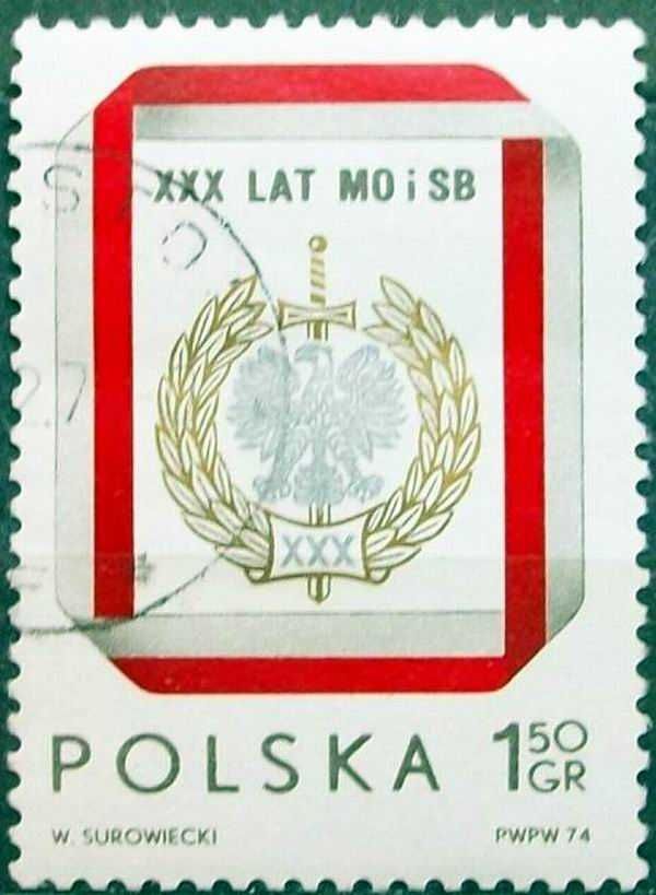 K znaczki polskie rok 1974 - IV kwartał