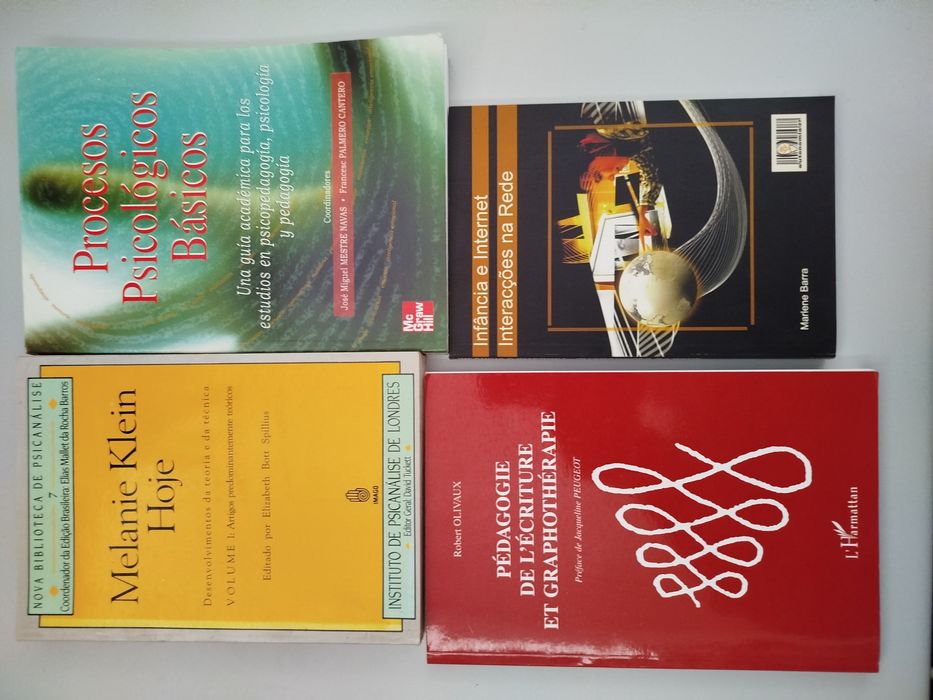 Livros de Psicologia, sociologia e outros