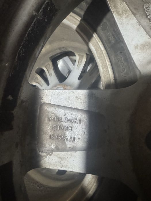 Продам диски р16 114,3*5