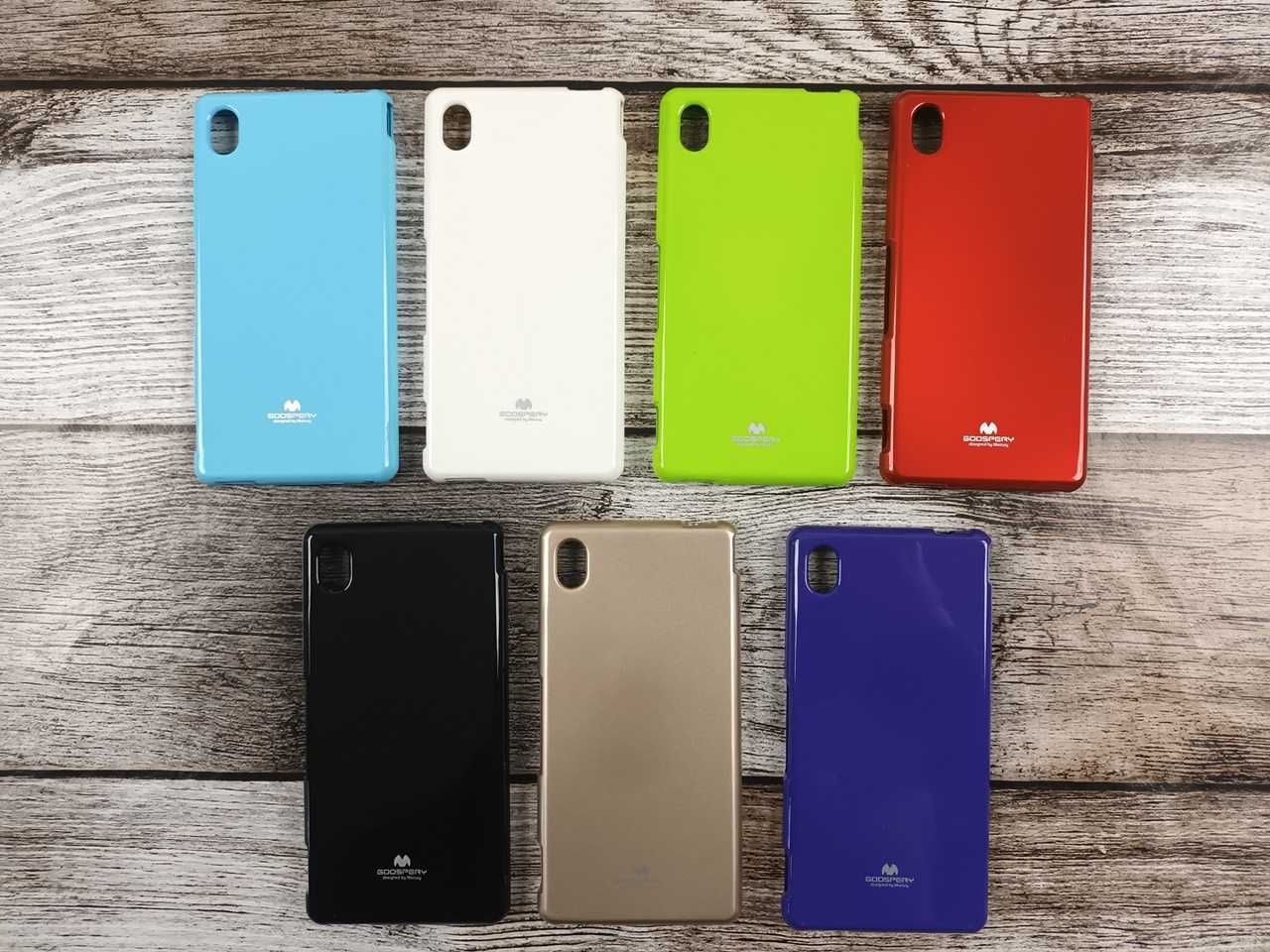 8x Etui Case Jelly Mercury Goospery do Sony Xperia M4 Aqua