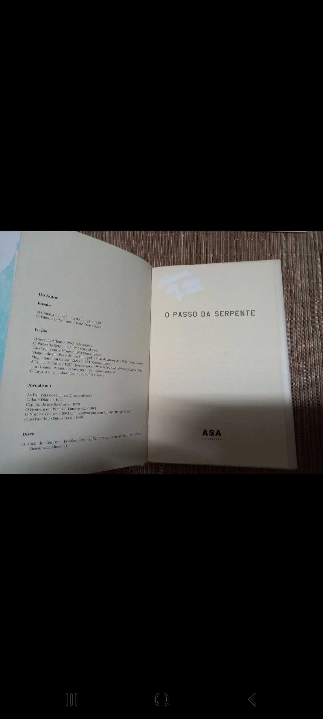 3 livros de Batista-Bastos - capa rija.