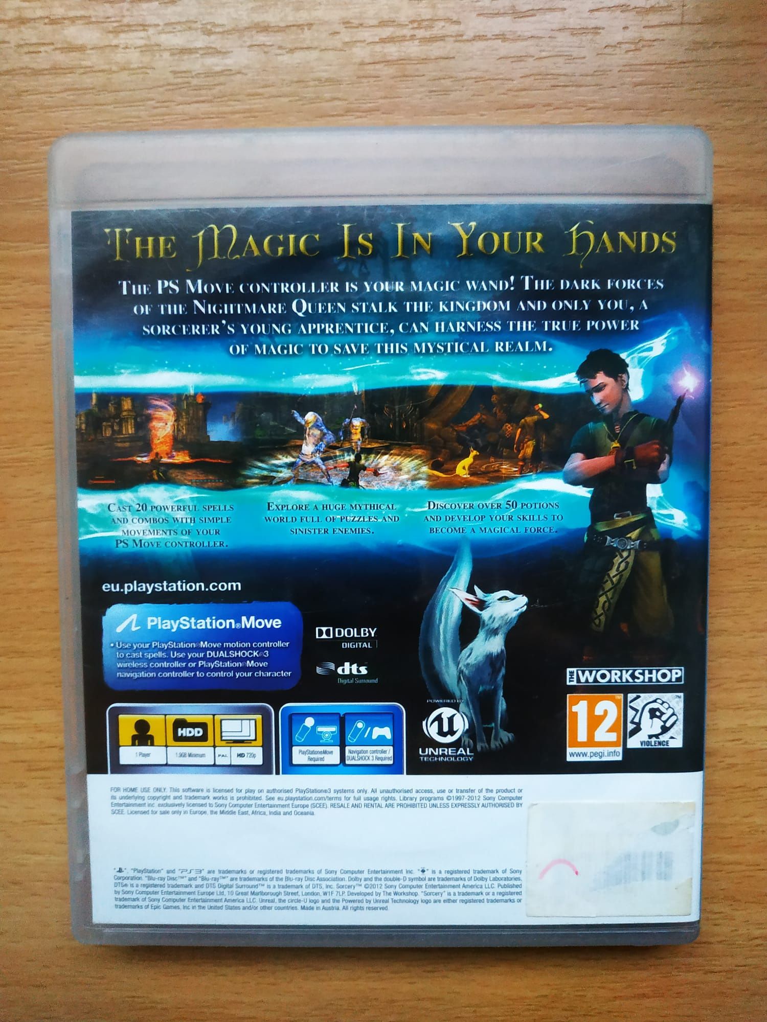 Sorcery PS3, stan bardzo dobry, możliwa wysyłka olx