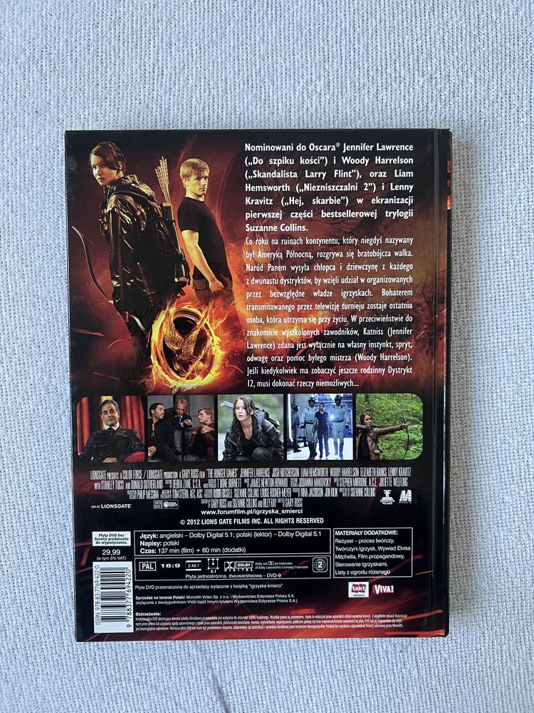 Igrzyska Śmierci 1 (płyta DVD + książeczka)