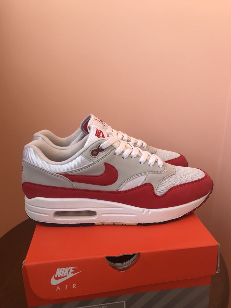 Кроссовки Nike air max 1 anniversary red (air max 90 dunk sb ambush)