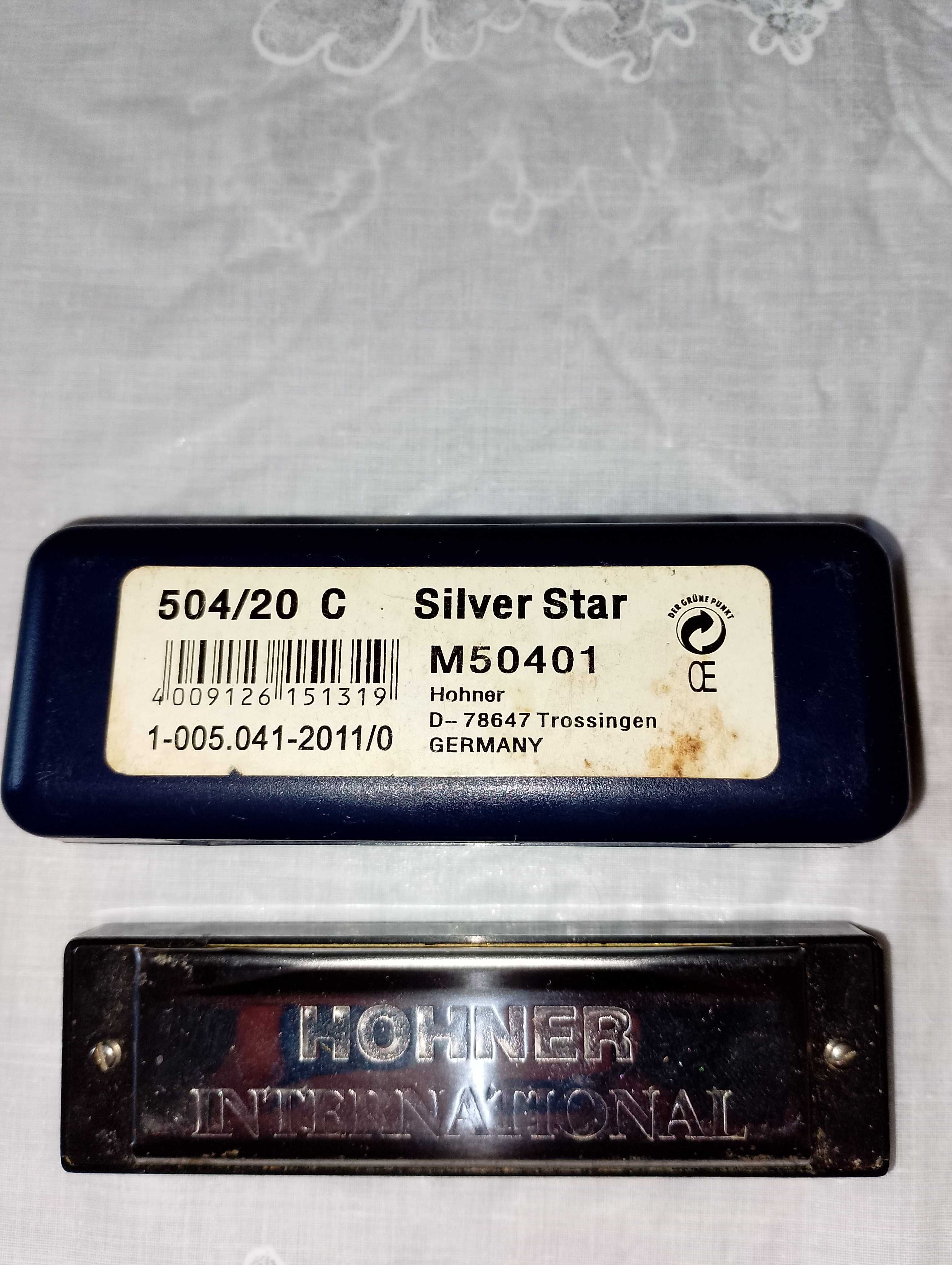 Продаётся Губная гармошка Silver Star