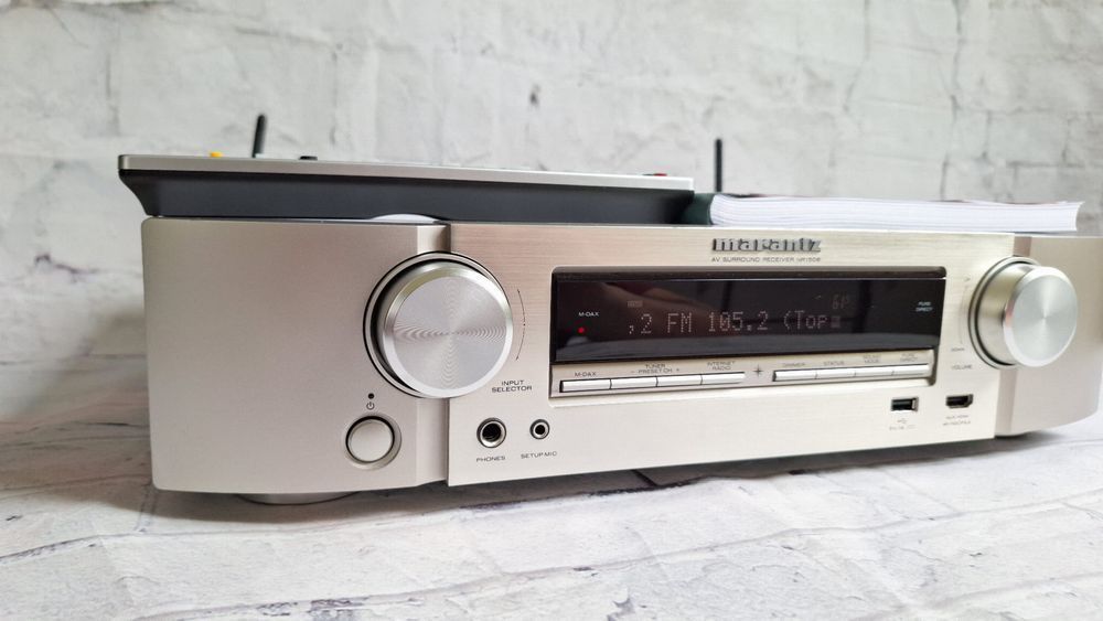 5.2 Marantz NR1508 Wi-fi BT Heos 4k/60p Dolby Vision Net Radio AirPlay