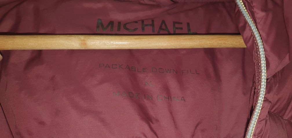 Пуховик Michael Kors демісезон XL весна осінь пухова куртка packable