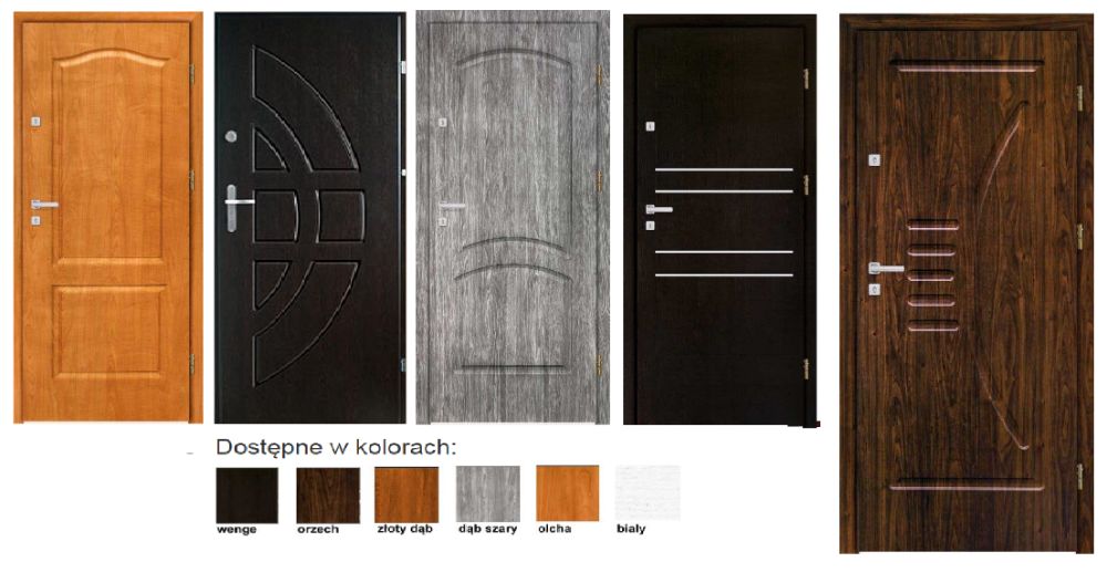 Drzwi wejściowe ZEWNĘTRZNE-wewnętrzne z montażem do mieszkania w bloku