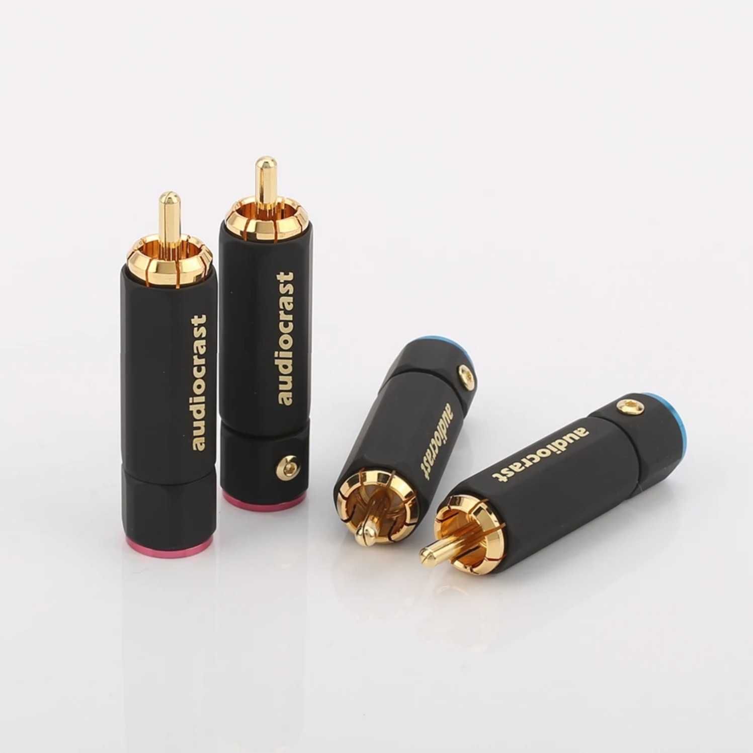 PAILICCS “Audiocrast”  позолочені Hi-End RCA штекери – 4 шт. (2 пари)