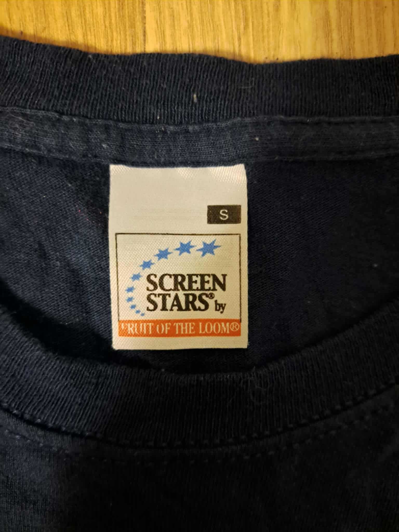 Koszulka t-shirt Screen Stars by Fruit of the Loom S granatowa basic