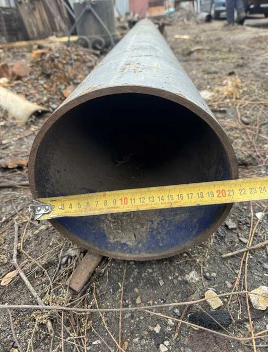 Труба 220 товщина 8.5 мм дл. 9.м.