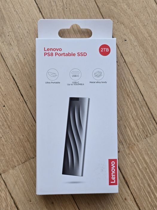 Зовнішній SSD Lenovo PS8 Portable 2TB