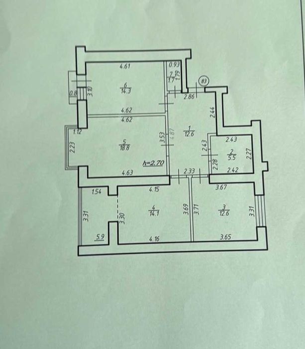 Продається 3-х. кім. квартира по вул. Стуса, 38 в ЖК Левада 2
