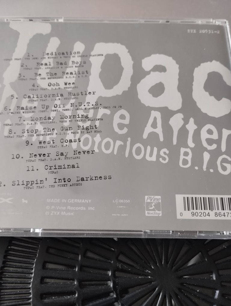 Tupac, the here after feat the notorious BIG, 2pac