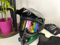 Kask motocross hulajnoga