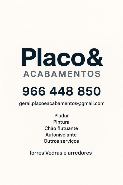 Pladur, chão flutuante, pintura, remodelações TORRES VEDRAS E OESTE