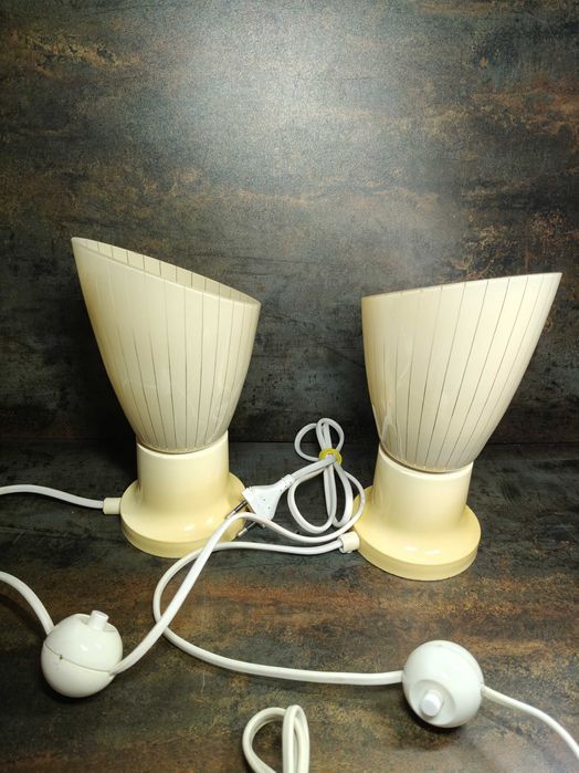 Lampy 2 szt. Art deco, Niemcy lata 60, vintage, prl