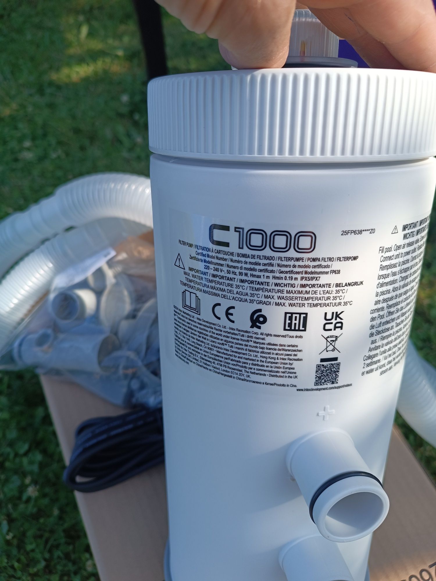 Pompa basenowa firmy INTEX model C1000 A26638