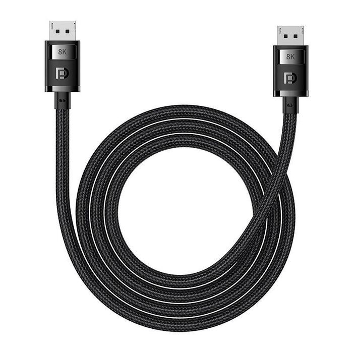 Kabel Displayport Baseus 8K 2M 240Hz Hdr Do Monitora I Tv