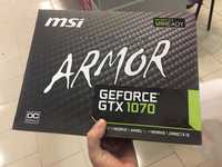 Видеокарта 1070 MSI ARMOR 8Gb - потенциал для разгона.