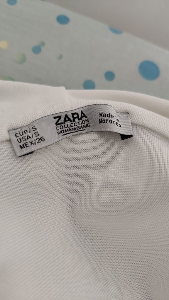 Białe body ZARA 36
