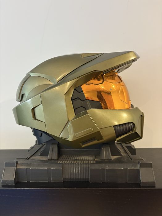 Capacete master chief com suporte