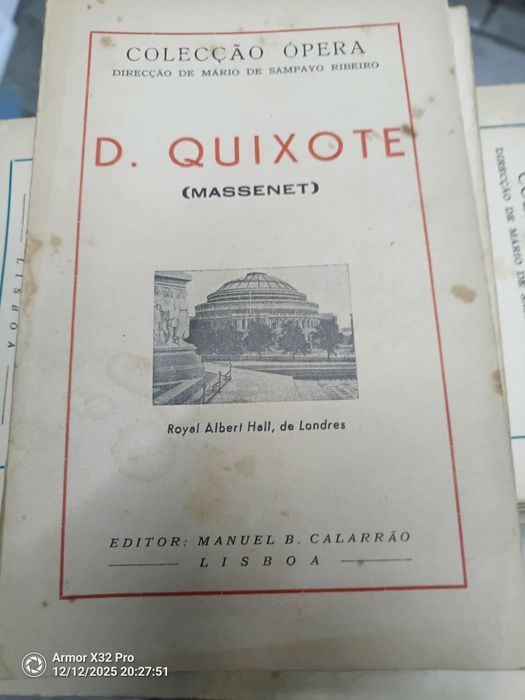 Coleção Ópera Mário de Sampaio Ribeiro