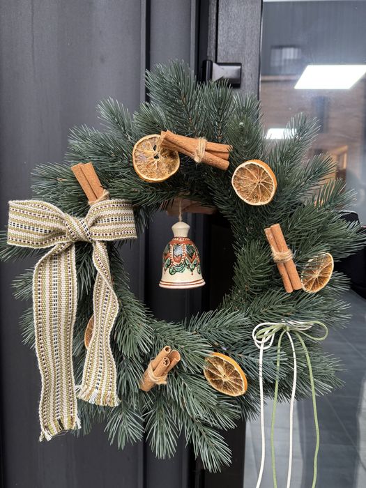 Віночки різдвяні ручної роботи