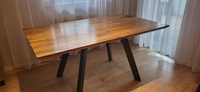 Stół dębowy loftowy 90 x 160