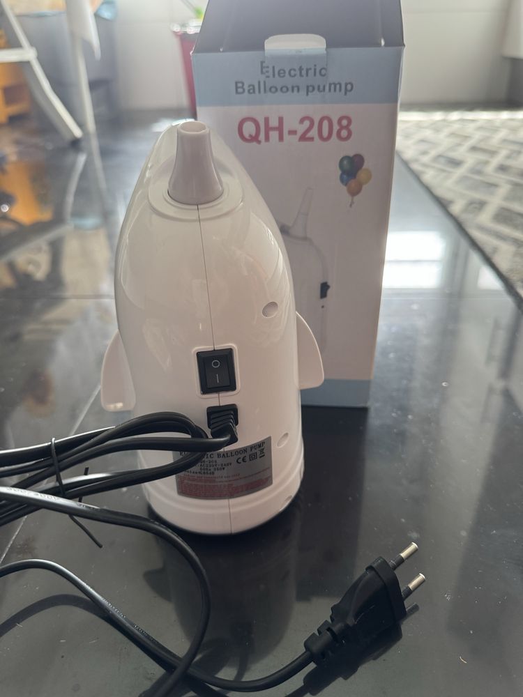 Maquina eletrica para encher balões - NOVO
