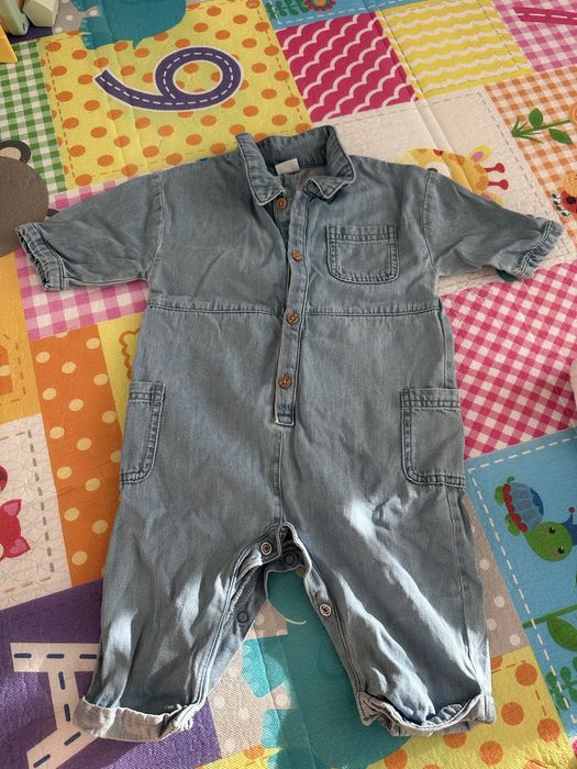 Дитячий джинсовий комбез