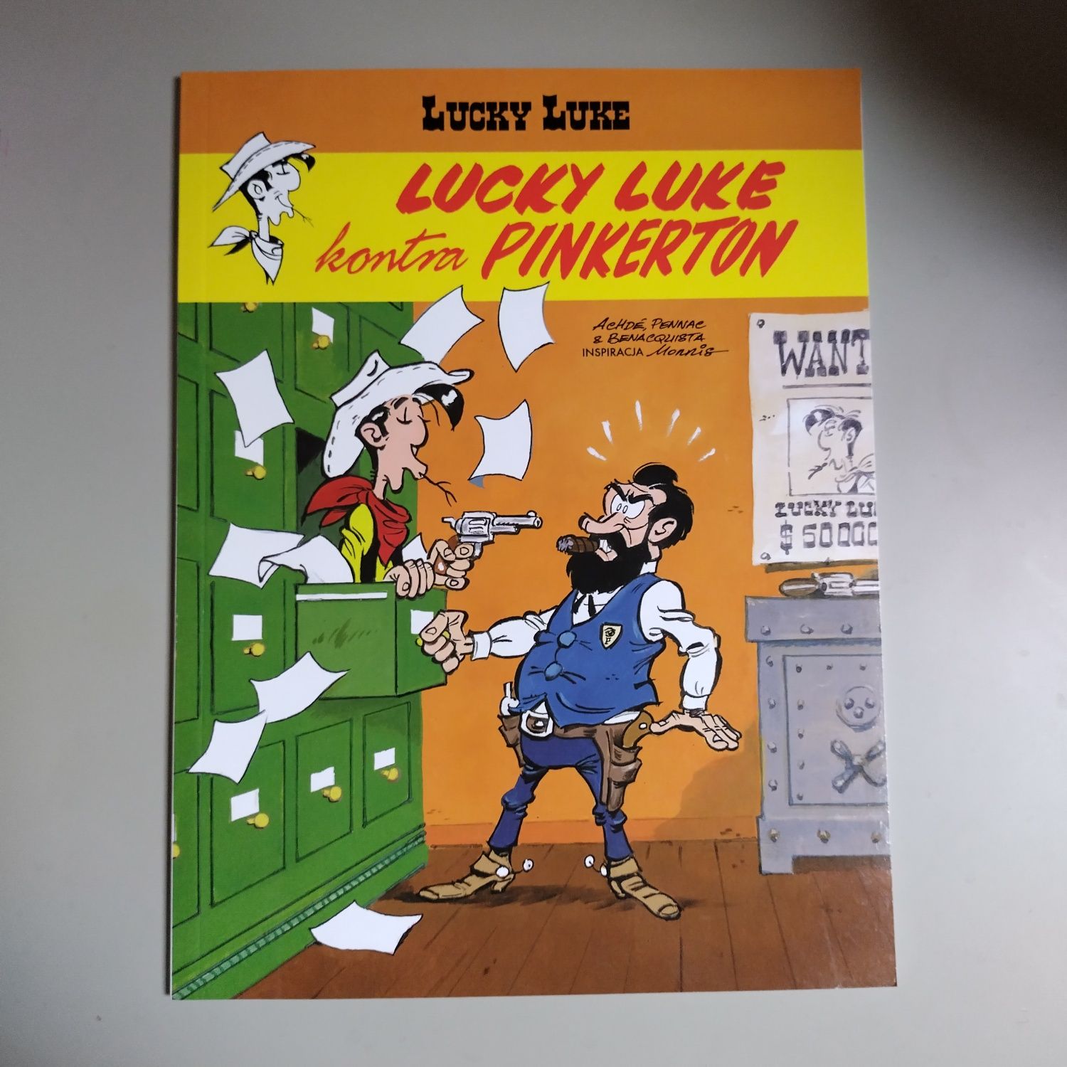 Lucky Luke kontra Pinkerton komiks