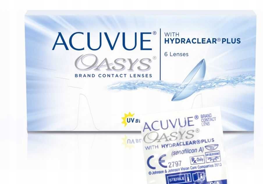 Soczewki kontaktowe Acuvue Oasys J&J 3 szt. -4.75