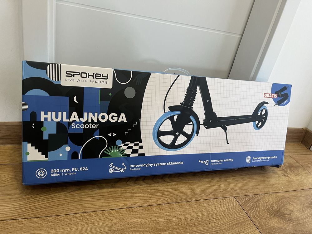 Nowa hulajnoga Spokey scooter