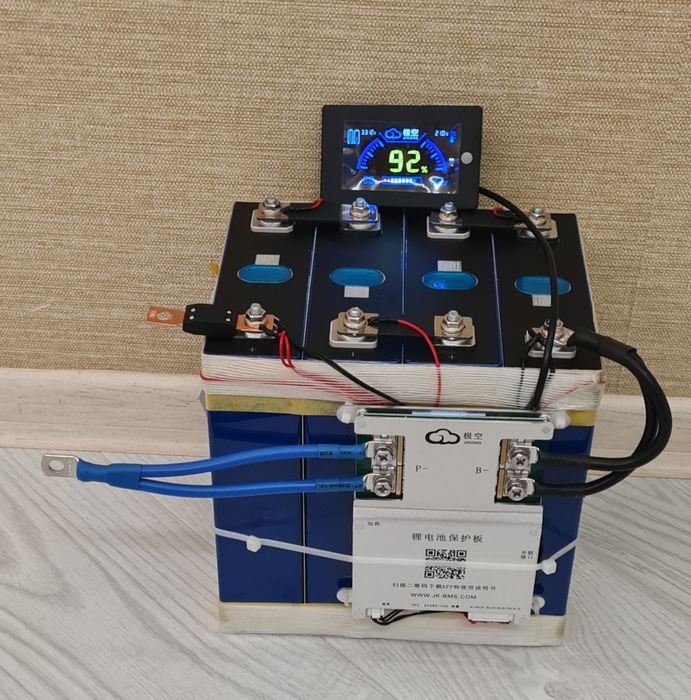 Eve LF230 Prismatic 230Ah - LiFePO4  BMS плата JKBMS JK-B2A8S20P