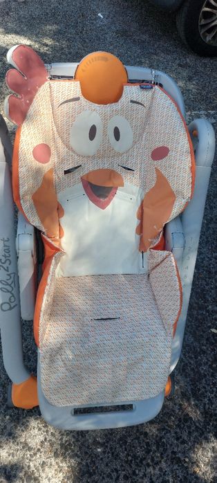 Forro  Cadeira Refeição CHICCO Polly2 Start Usado