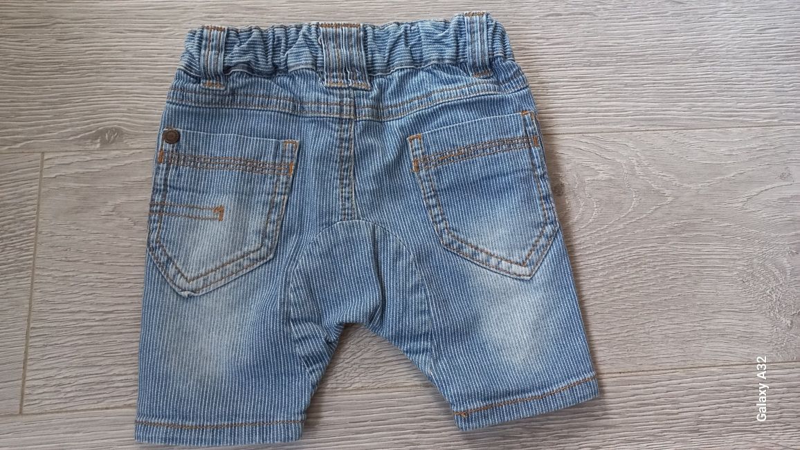 NEXT Szorty jeansowe 68 krótkie spodenki