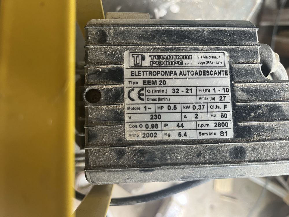 Electrobomba de 0,5HP 230v