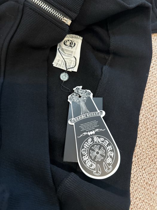 CHROME HEARTS зип худи черное L/нове чорне худі /якicть 100%/унисекс