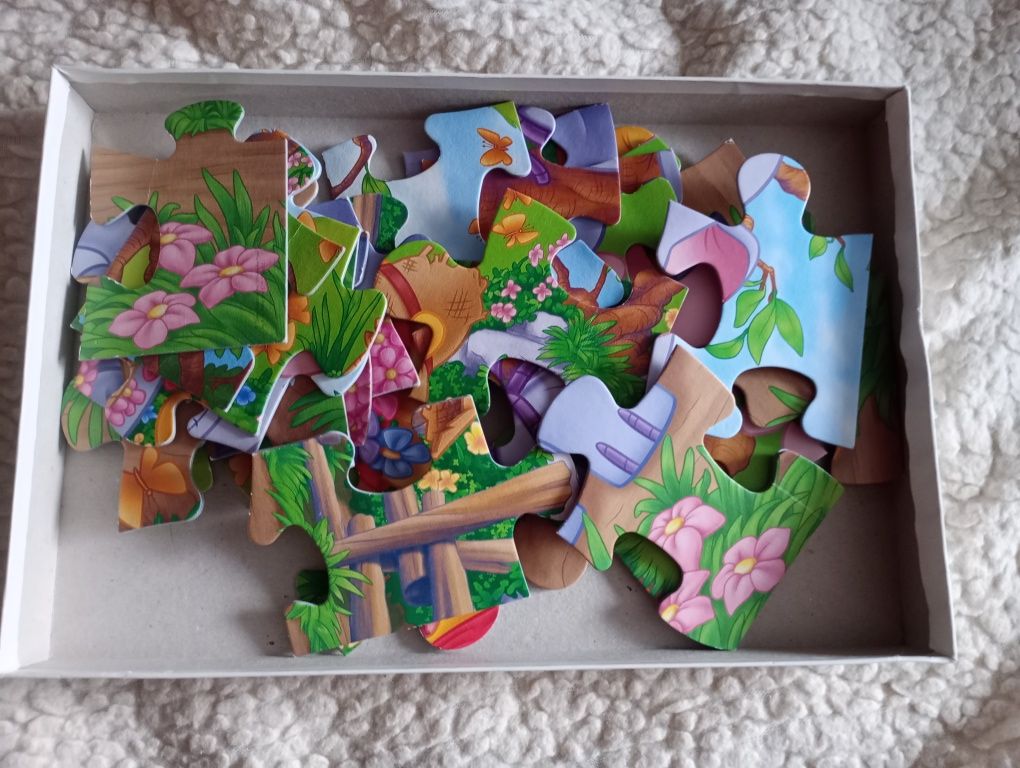 Puzzle - Kubuś Puchatek, duże 24 elementy
