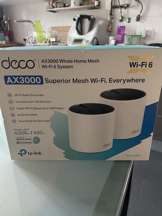 Deco AX3000 superior mesh wi-fi nova