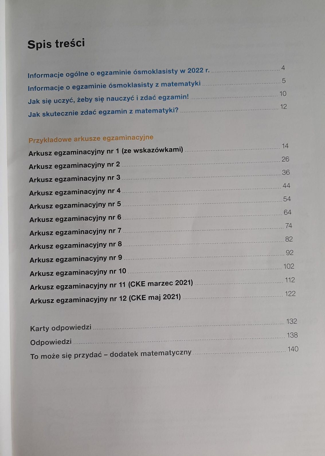 Teraz egzamin ósmoklasisty arkusze matematyka Nowa Era