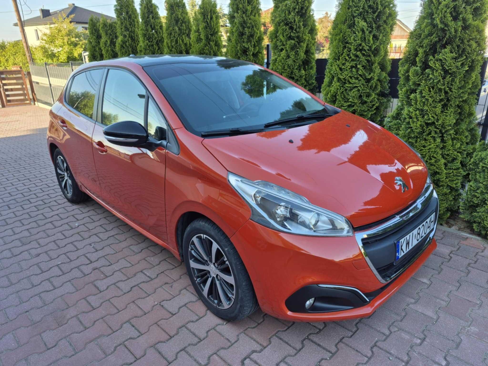 Peugeot 208 1.2 benzyna – zadbany, czysty, bogato wyposażony