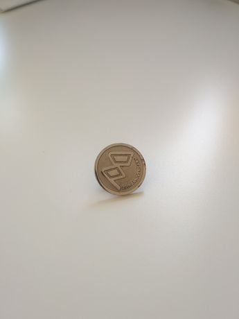 Odznaka przypinka pin MONTY firma trialowa rower do trialu gadżet