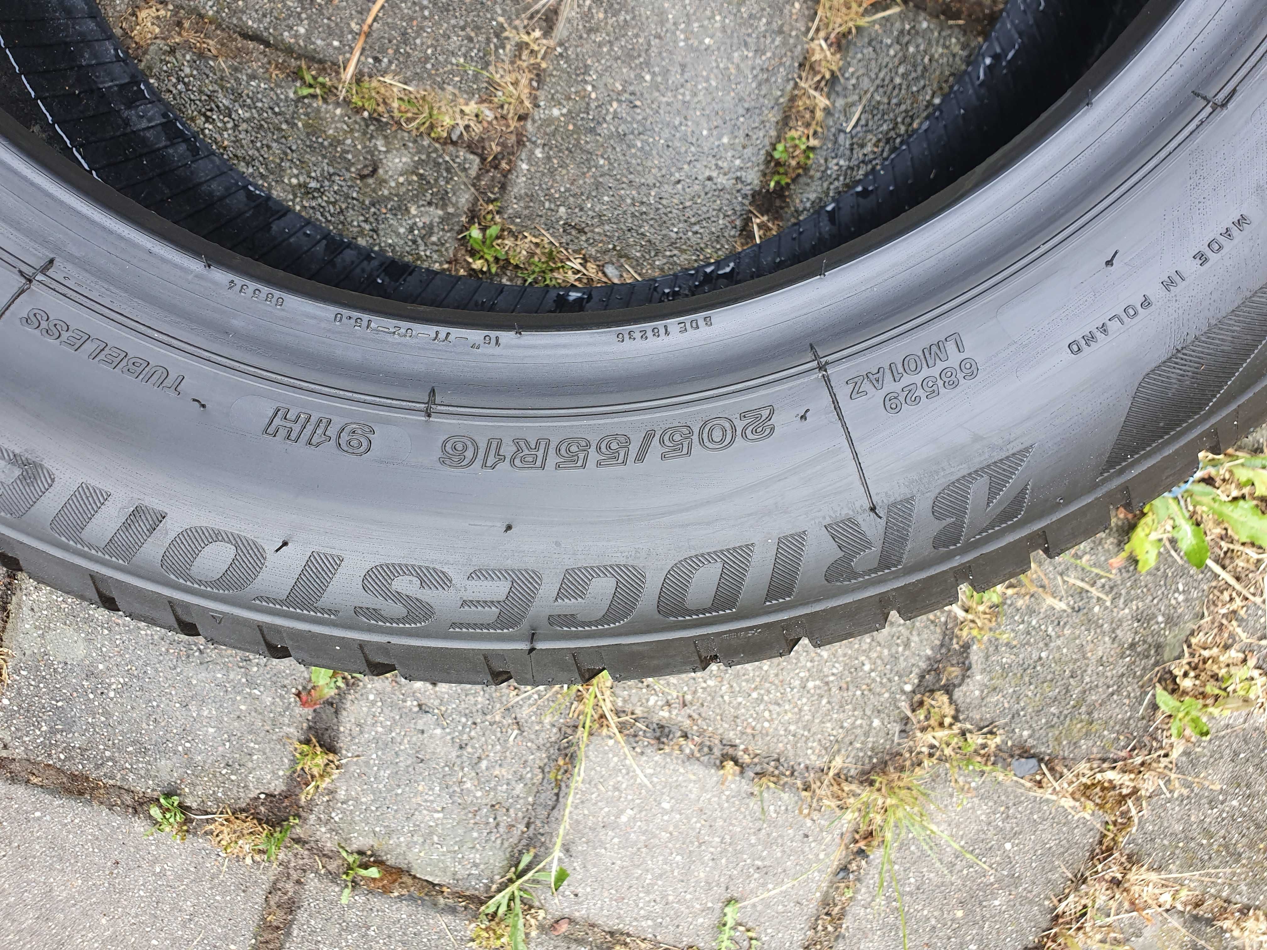 Opona Bridgestone Blizzak RSC 205/55/16 Jak nowa DOT 4522